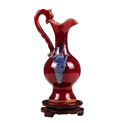 Jingdezhen Kiln Change Jun Porcelain Small Vase Jahrriesnge porcelain of vase cna0001
