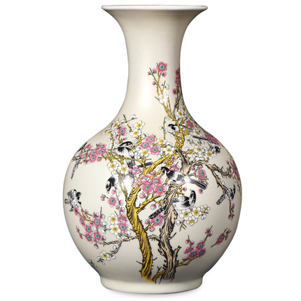 Modern home decoration crafts ceramic vase Jahrriesnge porcelain of vase cna0026
