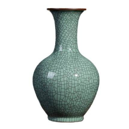 Handmade ice cracked Jingdezhen ceramic ornamental vase Jahrriesnge porcelain of vase cna0120