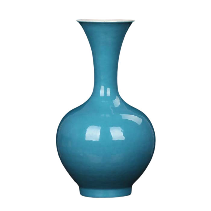 Blue bedroom ornamentd chinese porcelain flower vases Jahrriesnge porcelain of vase cna0322