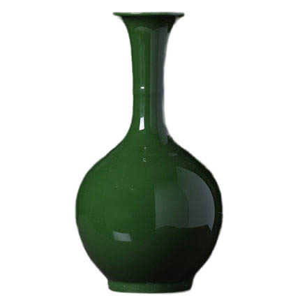 Modern stylish dusty green ornamental ceramic vase home decoration Jahrriesnge porcelain of beauty vase cna0339