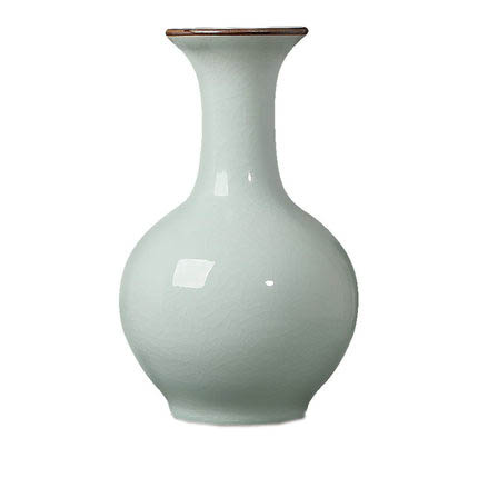 Living room flower arrangement home decoration cracked ceramic vase Jahrriesnge porcelain of official kiln crack vase cna0371
