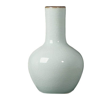 Jingdezhen kiln cracked celestial ceramic vase Jahrriesnge porcelain of official kiln crack vase cna0384