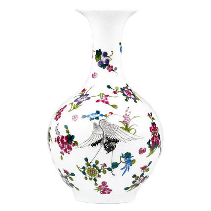 Enamel luminous ornamental vase home decoration Jahrriesnge porcelain of enamel luminous vase cna0547