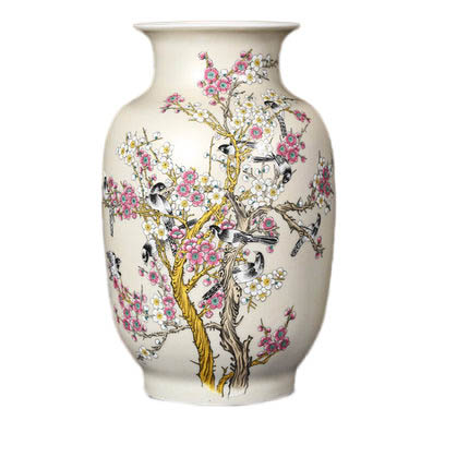 Jingdezhen Winter Melon Shaped Golden big Ceramic Vase Jahrriesnge porcelain of golden vase cna0564