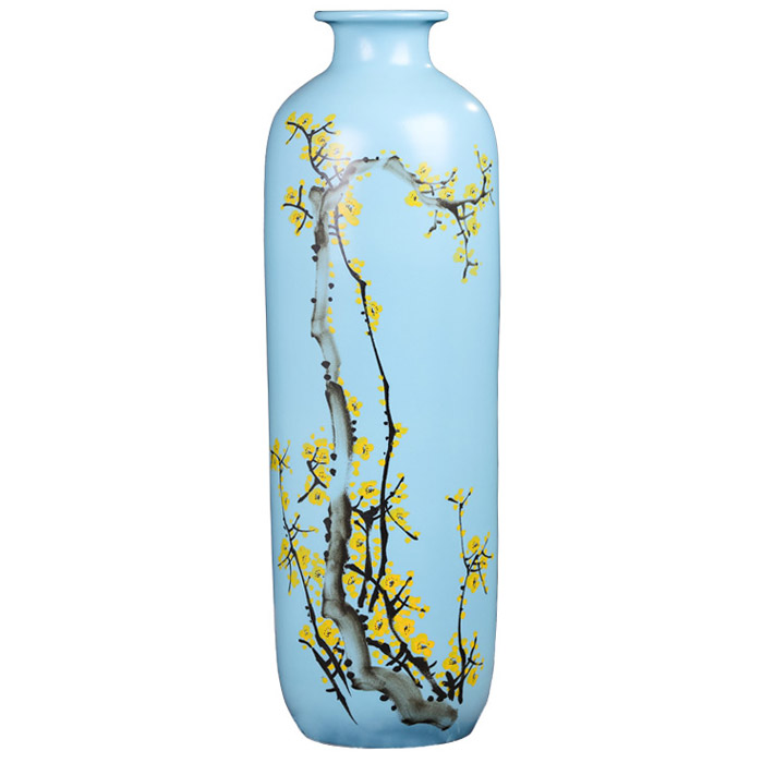 Jingdezhen hand painted tall ceramic vases for floor multiple styles Jahrriesnge porcelain of big vase in ground cna0942