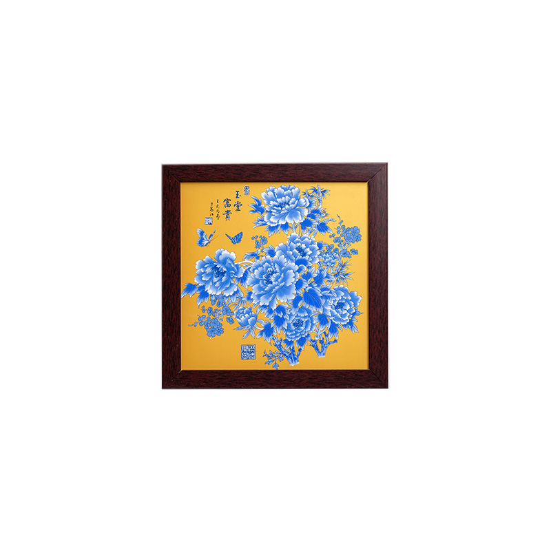 Chinese blue and white flowers ceramic porcelain painting home Jahrriesnge porcelain painting of cna1710