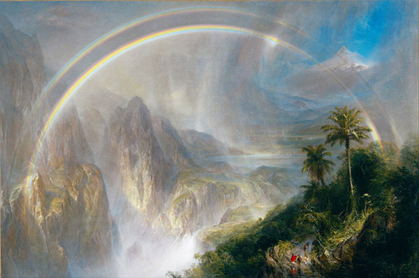 Jahrriesnge Landscape of rainbow-lpf00968 