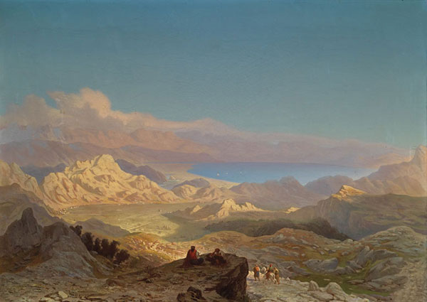 JAHRRIESNGE Landscape of hill-lpf01036 