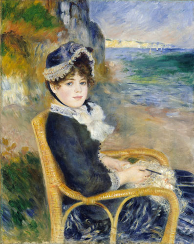 Jahrriesnge Portrait of Pierre-Auguste Renoir lpf12583