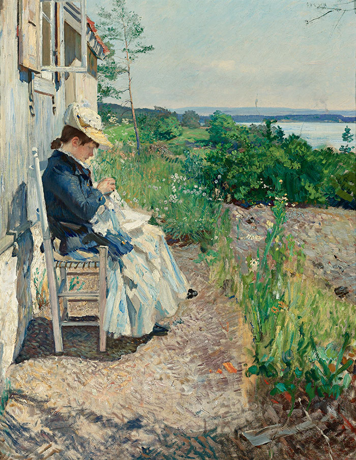 Jahrriesnge Portrait of Pierre-Auguste Renoir lpf12600