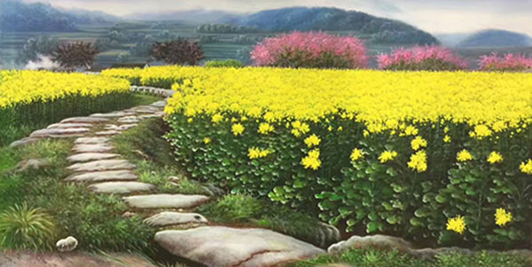 Jahrriesnge Landscape of village-beautiful-scenery-lpg0779