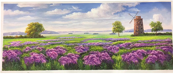 JAHRRIESNGE Landscape of windmill-lpg1123 