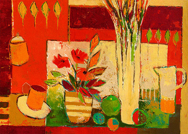 JAHRRIESNGE Abstract of potted-plant-lpg2085 